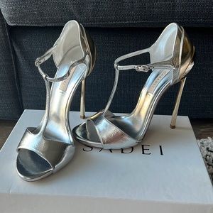 COPY - Casadei Sandals (Metallic High Heel) NEW